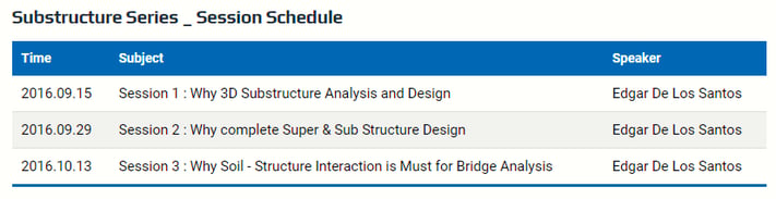 substructure series