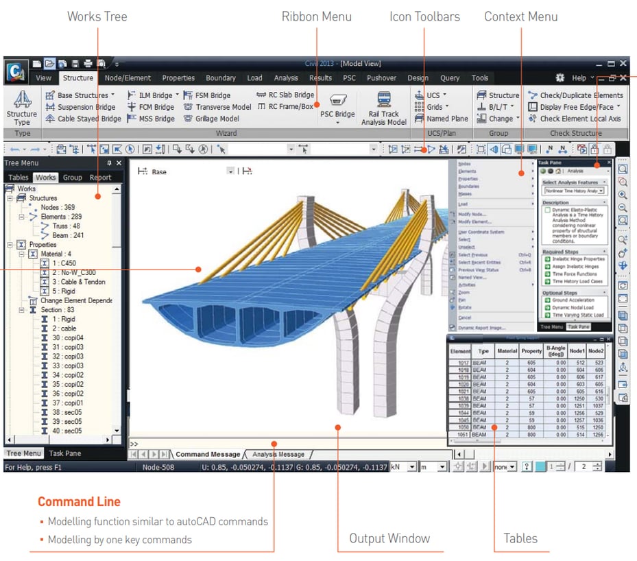 Bridge design software