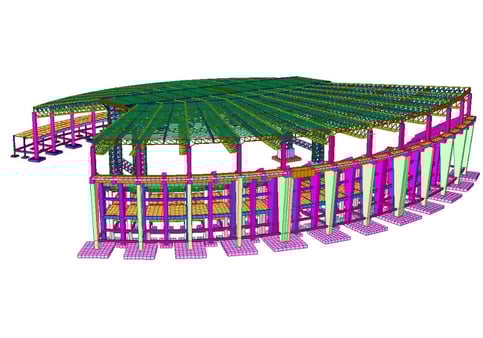 Imágen 11. Vistas Gimnasio