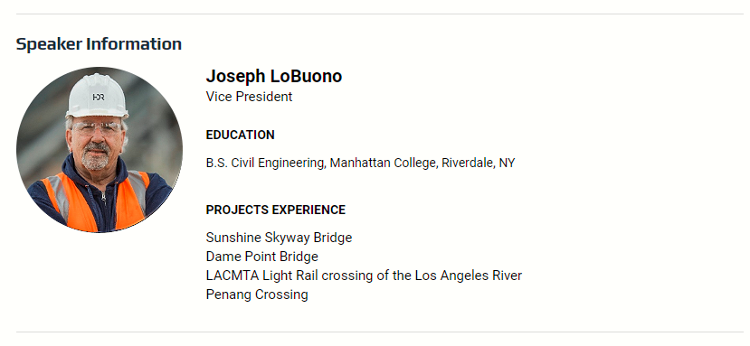 Speaker Information: Joseph LoBuono