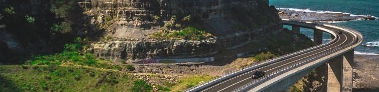 Licuefacción de un estribo de puente