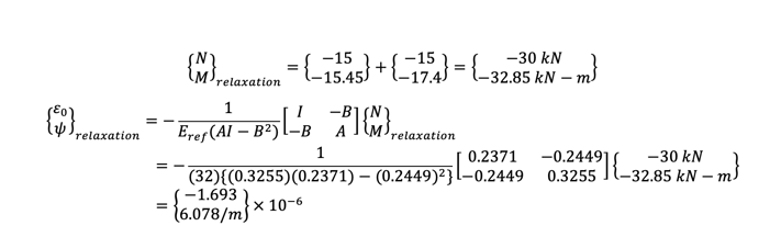 creep analysis due to relaxation 1