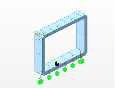 2D approach - Simple box culvert comprising of beam elements