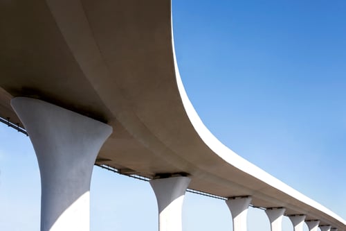 Concrete bridge