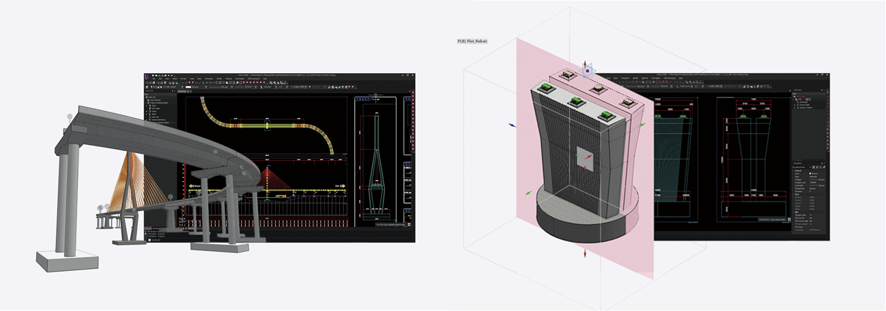Finite element analysis software for bridges