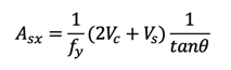 longitudinal reinforcement equation